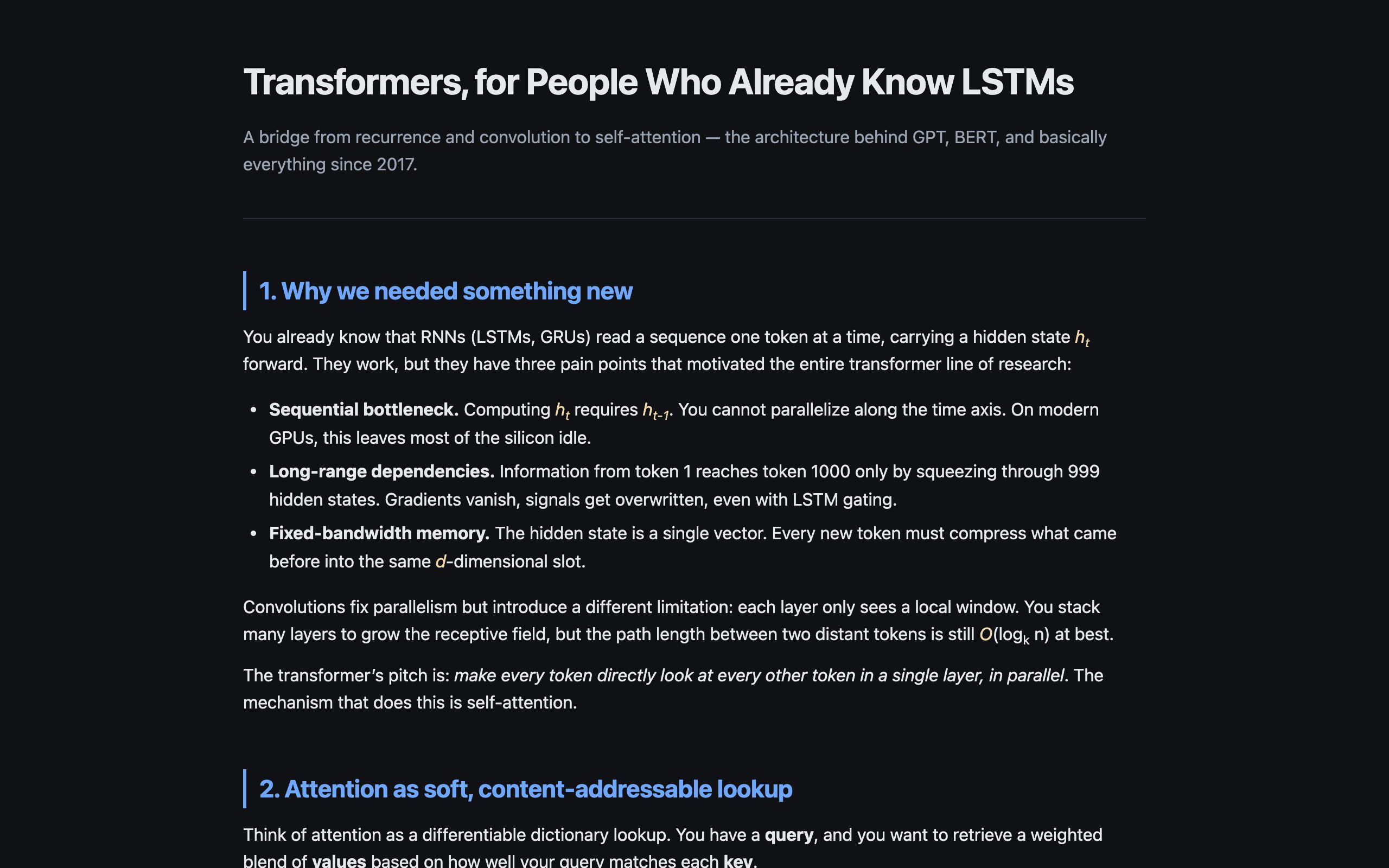 default transformers explainer